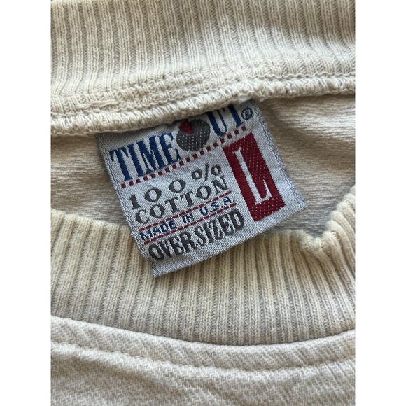 VTG McMurry University Texas Mens Large Sweatshirt Crewneck 90s Y2K Made in USA - Picture 7 of 8